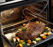 AEG Backofen mit einem Fleischspiess