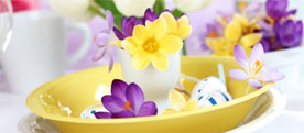 Frühling - Tischdeko