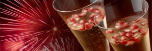 Zum Ansto�en - nicht nur Silvester