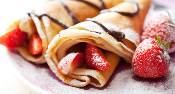 Pfannkuchen und Crêpe