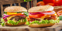 grillen hamburger