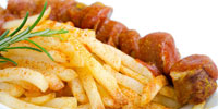 Grillen: Currywurst