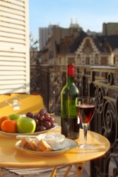 Wein und K�se