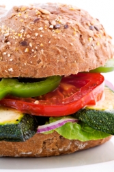 Veganer Burger
