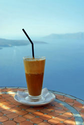 Griechischer Caf� frapp� 