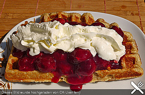 Belgische Waffeln mit Hagelzucker