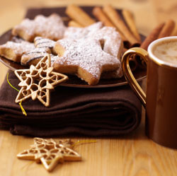 Zimtsterne sind klassische Weihnachtspl�tzchen