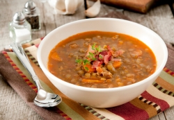 Linsensuppe