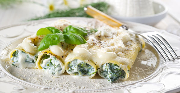 Cannelloni füllen
