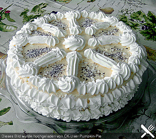 Pflaumen - Eierlik&ouml;rsahne - Torte