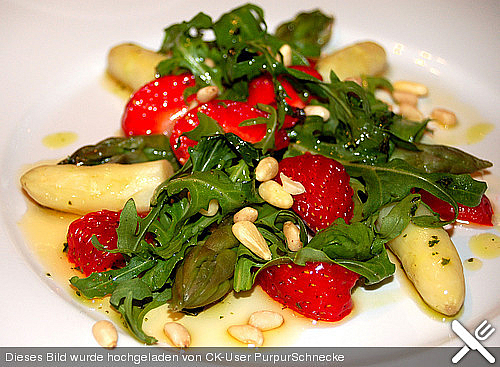 Spargel - Erdbeer - Salat