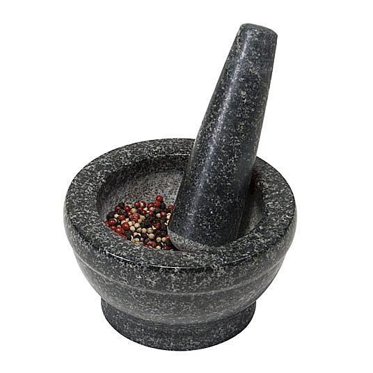 Mörser aus Granit Mörser aus Granit