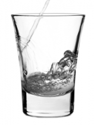 Wasser statt Schnaps