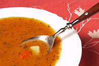 w�rzige Suppe
