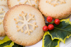Weihnachtskekse sch�n in Form