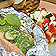 Video: Marinierter Lachs an Ratatouillesalat mit Rucolapesto und Brot