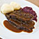 Video: Sauerbraten mit Rotkohl und Kartoffelkl&ouml;&szlig;en