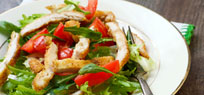 Gefl�gelsalat: knackiger und leichter Salat