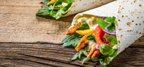 Snacks mit Gefl�gel von Nuggets bis Wraps