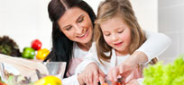 Kochen mit Kindern: schnibbeln & Spa� haben