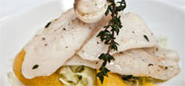 Pangasius auf Fenchelsalat