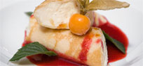 Gebrannte Quarkcannelloni