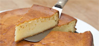 Saftiger K�sekuchen ohne Boden