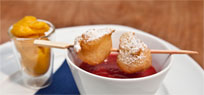 Erdbeers�ppchen mit gebackenen Erdbeeren