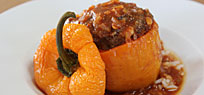 Gef�llte Paprika nach Carstens Art