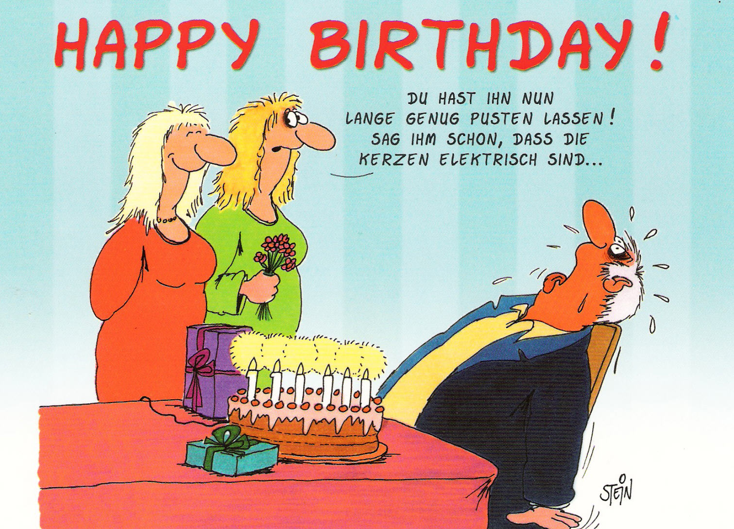 glückwünsche zum geburtstag cartoon