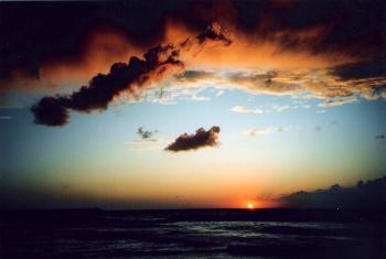 Sonnenuntergang auf Ischia 