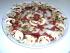 mein 1. Carpaccio mit Ruccola und....