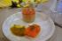 wei�es Thunfischmus, Tomatenspiegel an Lachspraline