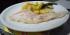 Pangasiusfilet mit Rharbarber und gebratenem Salat