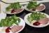 Feldsalat mit Entenleberterine und ger�ucherter Entenbrust