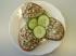 Hackerle - Heringssalat auf Brot