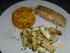 Lachs, Spargel, feiner M&ouml;hrenstampf