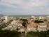 Blick zum Meer von der Dachterrasse