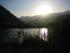 Sonnenuntergang im Hotel/am Flu�