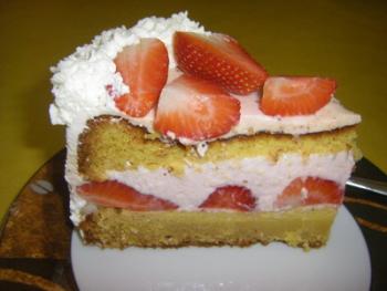 Erdbeer - Joghurttorte