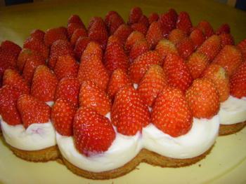 Erdbeertorte