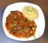 Mettkl&ouml;&szlig;chen in Biersauce mit Sellerie-Kartoffel-P&uuml;ree