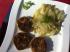 Butternutk�rbis � la Cordon Bleu und Fenchelgem�se