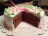 aufgeschnittene gef�llte Torte