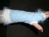 Handstulpe mit gleicher Wolle, jedoch anderes Muster
