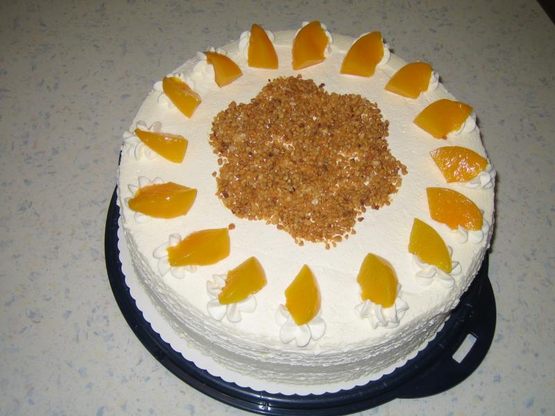 Pfirsich Knusper Torte — Rezepte Suchen