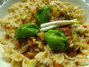 farfalle alla wolfi
