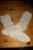 Socken mit Lochmuster
