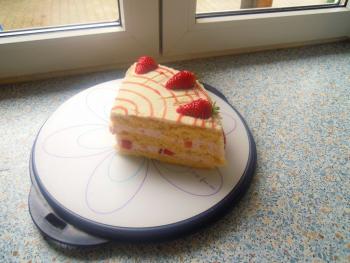 Erdbeer-Sahne-Torte (St&uuml;ck)