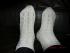 Socken mit Fallmaschenmuster